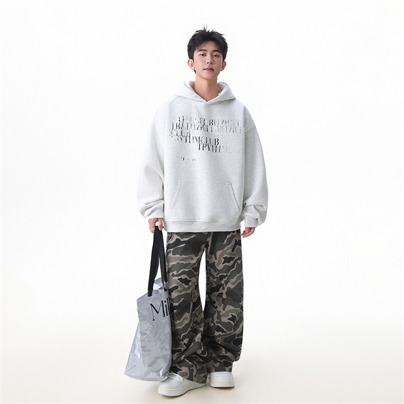包现货-美式连帽卫衣春秋新款印花上衣慵懒外套218-7-Y109-P65,女装短外套,星座218-7