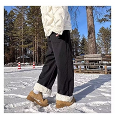 1506-1/KA80841/P43冬季防风厚棉裤外穿羊羔绒防寒直筒裤男女同款，男装棉裤，星座1506-1