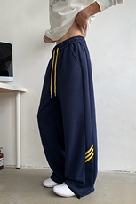 美式高街小众休闲裤男个性百搭设计感卫裤K3110/P32，男装休闲裤，电商D202-1