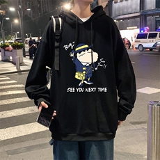 WY2240-P35纯棉连帽卫衣男大码运动帽衫宽松薄外套男，男装卫衣，电商A040