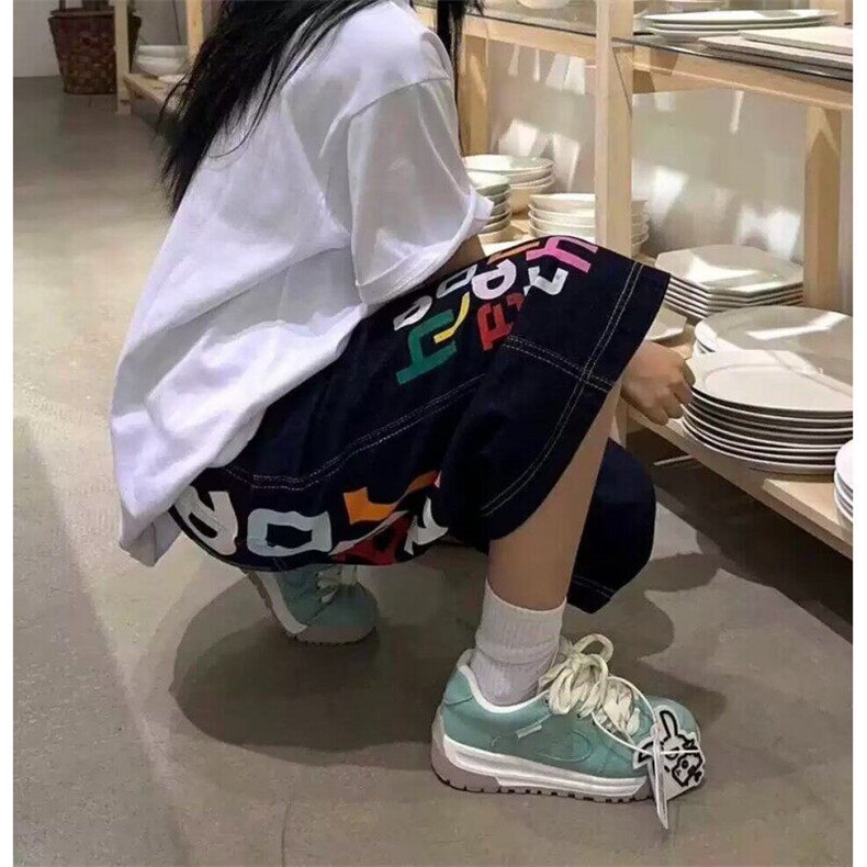 复古黑色牛仔七分裤夏季低腰直筒宽松工装中裤五分裤短裤ND3014,男装牛仔裤,星座1116A（原606A-3）