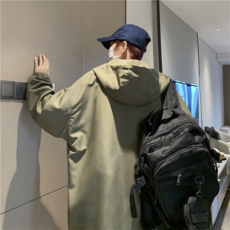 冲锋衣外套男ins潮春秋季帅气连帽上衣休闲新款夹克衫JK06566-P58,男装夹克,星座308B-1