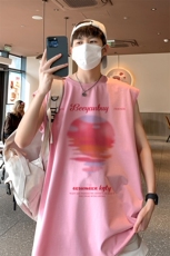 已注册直播抖音品质纯棉250克重磅男无袖背心T恤T599P28控39，男装T恤，电商C408(原B339-1)