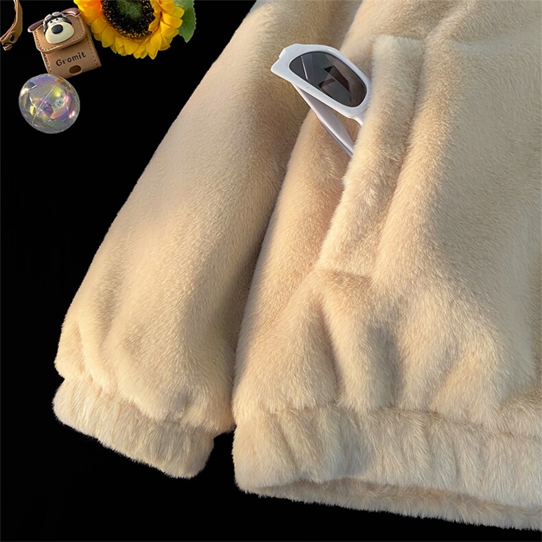 冬季新款棉服仿兔毛棉衣潮牌立领外套夹棉保暖D3124-TP95168,男装棉衣,电商A102