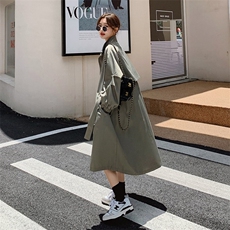 【现货】2022秋新款简约设计款风衣251-612-P155-K218，女装风衣，浙宝189