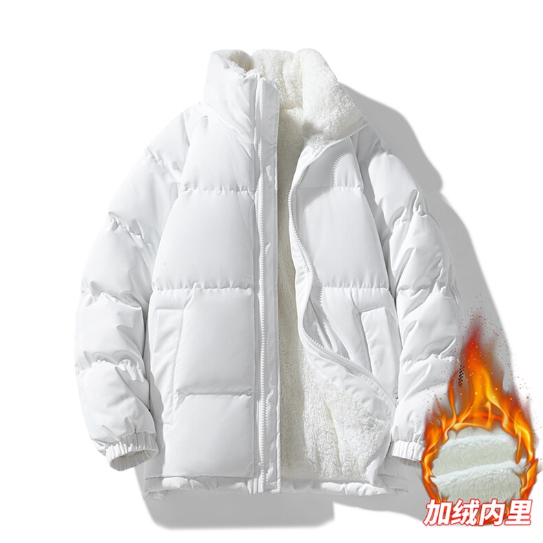 三防料抖音品质现货10W件宽松加绒加厚棉衣外套棉服BM111特P78,男装棉衣,电商A486