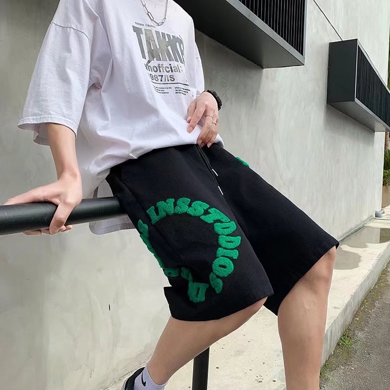 男春季潮流时尚休闲短裤D66P31图片