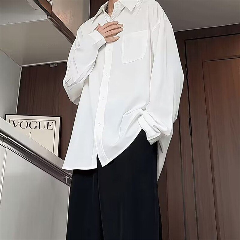 网图现货男款夏季套装衬衣百搭日系潮流时尚流行新款RC058-P32图片