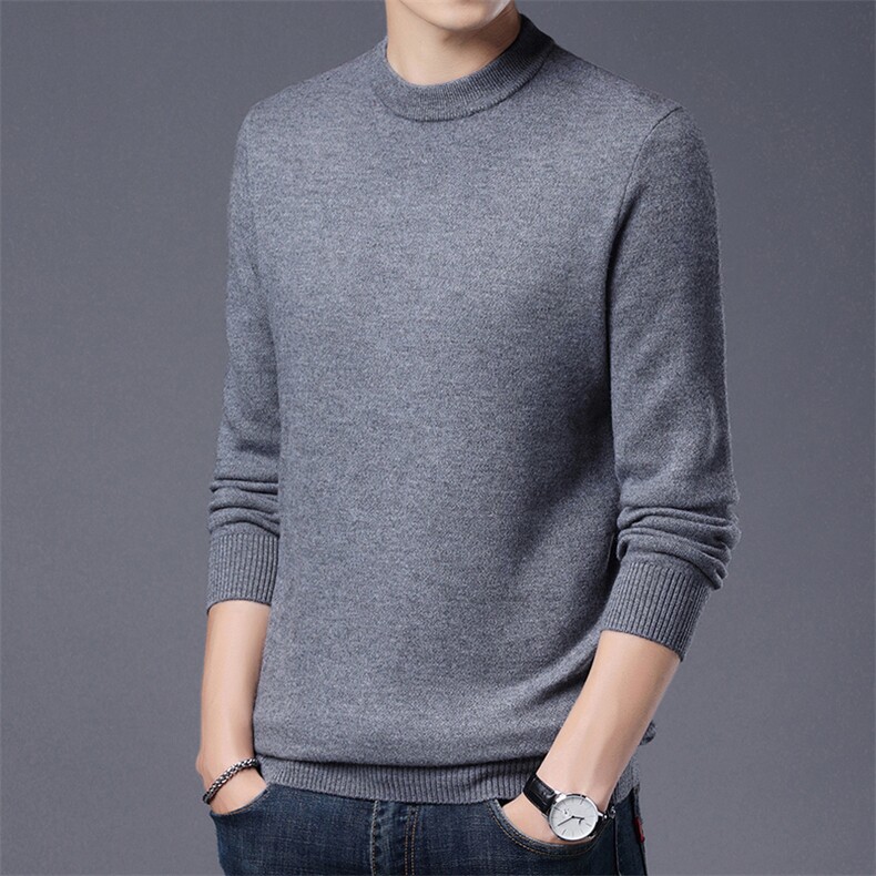 CM18091钱塘2020-2新款时尚休闲简约百搭中青年男士羊毛衫P142,男装针织衫/毛衣,钱塘207-2