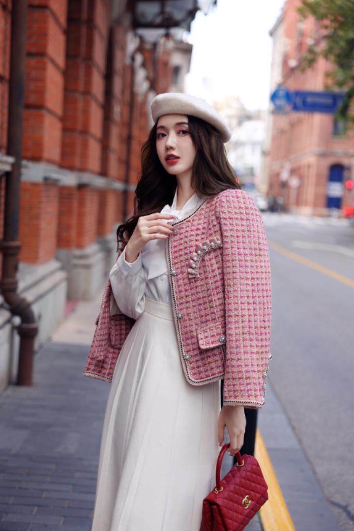 90绒小香风羽绒服，女装羽绒服，卡西姆