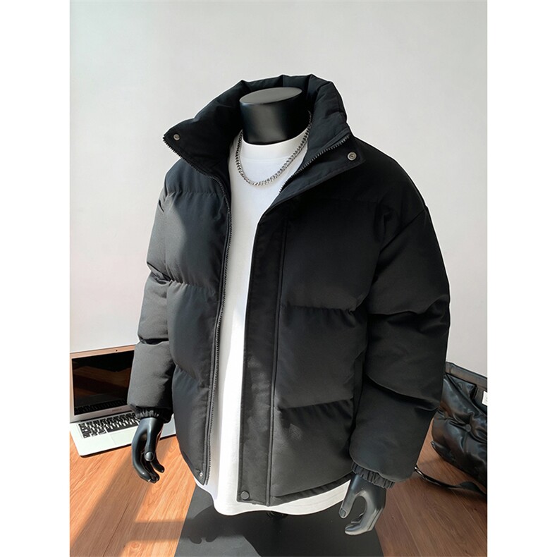 现货高品质美式高街冬季重磅三防加厚羽绒棉衣厚外套面包棉服,男装棉衣,电商A486-1