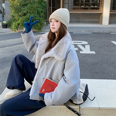 6972数据款现货大货已出90绒加厚毛毛领羽绒派克P295-K438，女装羽绒服，2D034