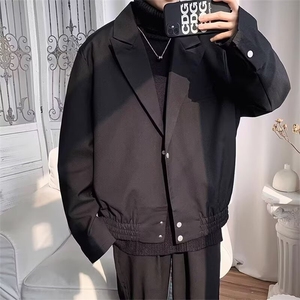 W04-P50男士时尚休闲单西外套2025秋季新款职业正装西服