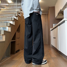 纯棉男士阔腿工装裤K8011特P48，男装工装外套，电商D325