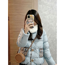 1506A/G79340/P94费尔岛蓝色棉服女冬季面包服外套，男装棉衣，星座1506A