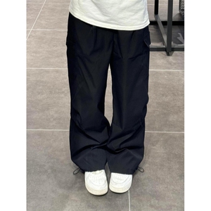 【网图】黑色速干工装裤男夏季cleanfit裤子美式冲锋裤KZ40WW-P48,黑色工装裤穿搭男图片