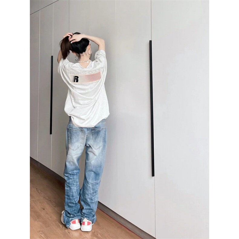 G3153LL-特P48闪电纹破洞牛仔裤美式高街cleanfit,男装牛仔裤,星座1007（原301D）