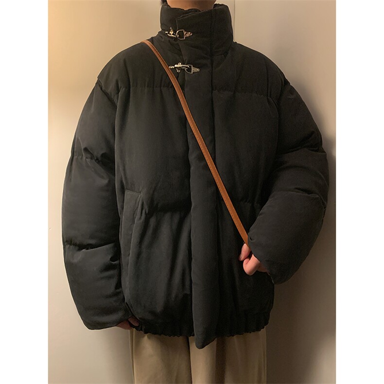 秋冬棉衣加厚夹克加绒外套厚棉袄飞机扣小众1016-1W104P128K158,男装夹克,星座1016-1（原电商B408-1）