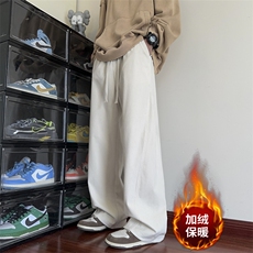 加绒休闲裤男宽松灯芯绒弯刀裤K3657-P45加绒P55控68加绒控78，男装卫衣，星座209-2