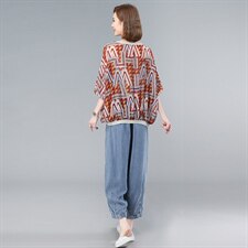 薄款天丝牛仔套装女2025夏季新款大码遮肉显瘦中年妈妈休闲两件套，女装套装/套裙，叶笙衣