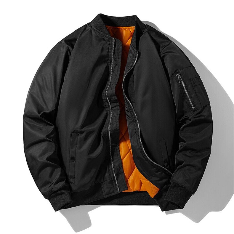 潮牌加绒加厚棉衣强力悍冬飞行棉服图片