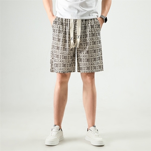 ！现货 YK86082-P22  2025夏季新款男士印花短裤图片