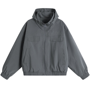 JK009平铺白底 春季工装美式游骑兵夹克 聚酯纤维(M-5XL)TP55图片