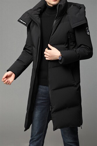 QLM-F9150冬季男士羽绒服保暖外套修身潮流帅气P400，男装羽绒服，电商B360