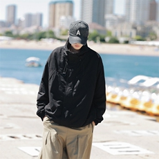 潮流宽松连帽夹克休闲户外冲锋衣A161-CYJK9116-P78，男装夹克，电商A161