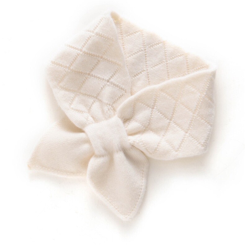 35%针织小围巾女秋冬保暖百搭纯色围脖，围巾，戎咖羊绒