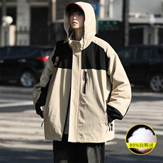 2023冬款三合一冲锋衣时尚加绒羽绒服外套男女8300-P210控价299，男装羽绒服，电商A441-1