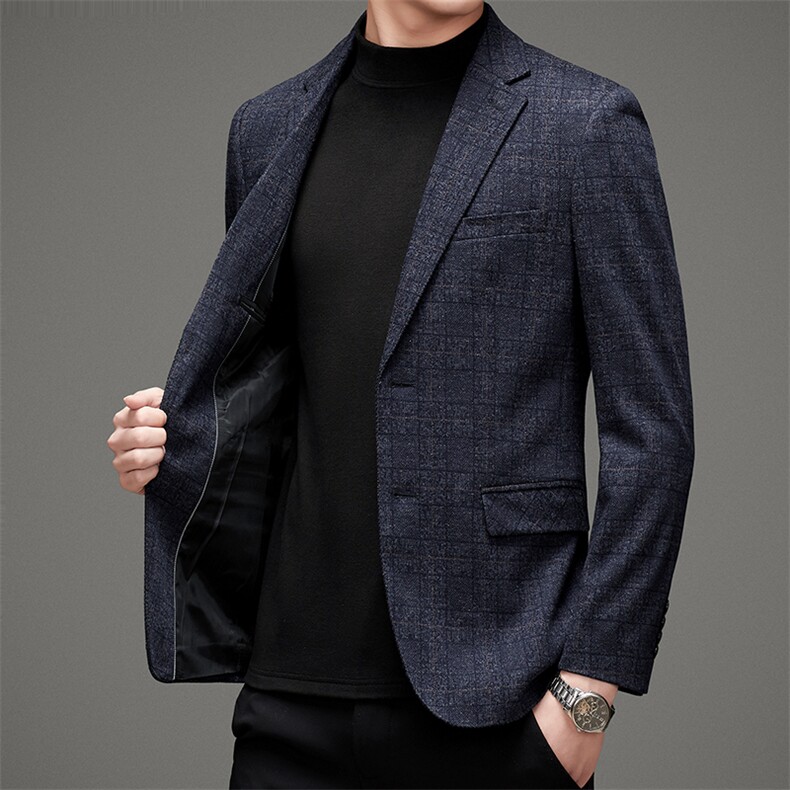 D1588男式2023春季新款便西男韩版西装外套商务休闲西服男装P190,男装西服,电商B360