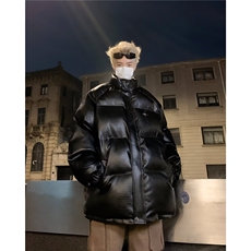 棉服男款冬季美式高街潮牌棉衣外套冬加厚外套，男装棉衣，星座716-4