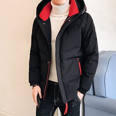 A313-MY85-P1452020冬装加厚棉衣男店主风棉袄连帽棉服男，男装棉衣，电商A313