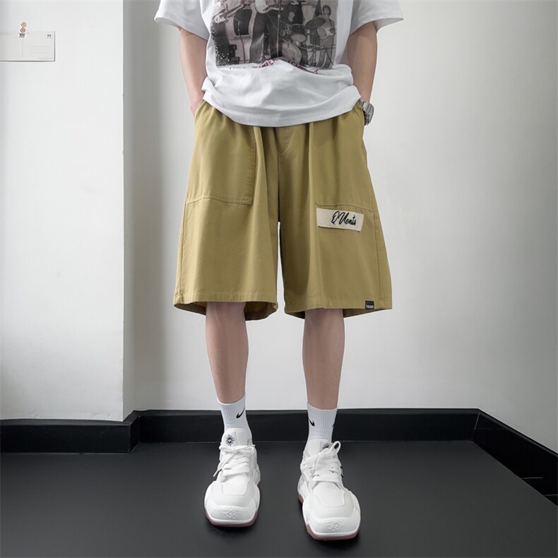 工装短裤男夏季多口袋宽松休闲运动男士五分中裤外穿DK01031-P33,男装休闲裤,星座308B-1