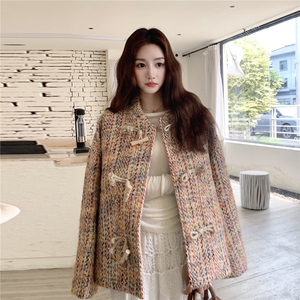 新款 小香风彩色编织外套5882-P165K238图片