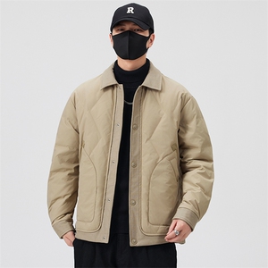 口罩风新标90白鸭绒 2025潮流时尚拼接羽绒服男YR6062-P200图片