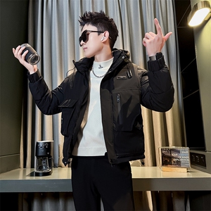秋冬季新款男装棉衣保暖时尚连帽棉袄社会小伙袄子MY8116-P158图片