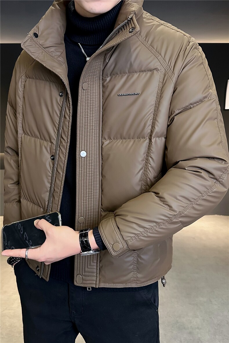 M-3XLB3539921P205咖啡PU2025冬羽绒服【标50控活动价298】,男装羽绒服,电商B353