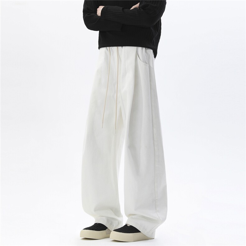 美式高街高品质宽松阔腿牛仔裤809B-CK31-P48,男装牛仔裤,星座809B（原星座805）