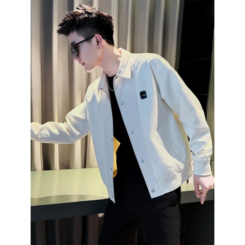 1506-1/JG511/P59夹克2025新款痞帅男装上衣潮牌褂子帅，男装夹克，星座1506-1