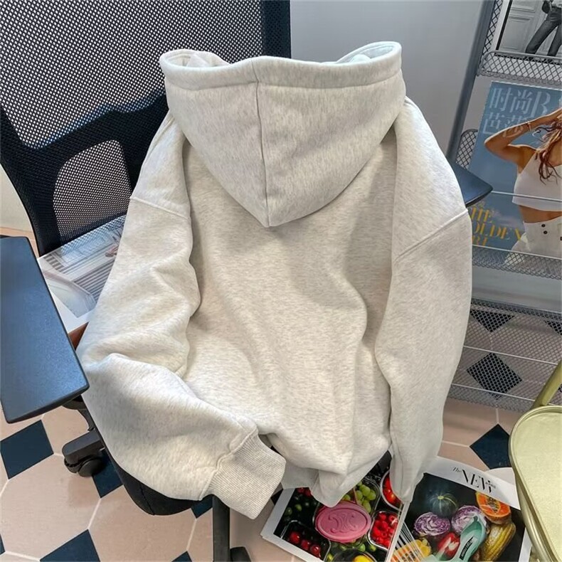 潮流气质文艺简约华棉贝贝绒380g卫衣时尚日系流行ins百搭新款,男装卫衣,星座1210-1