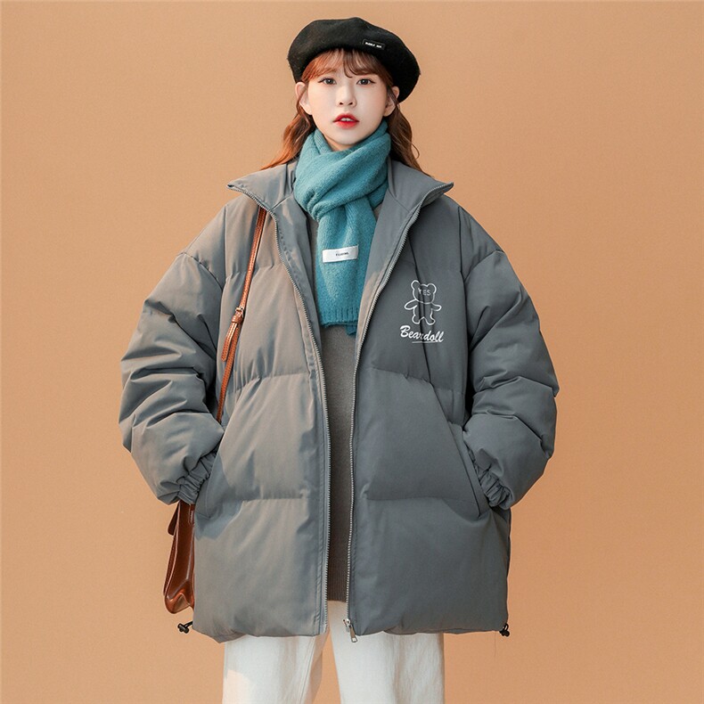 中性风秋冬新款加厚保暖立领宽松棉服外套男MY2056P115控138,男装棉衣,电商A268