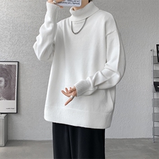 8XL-M神款搭配！！！特大码高领毛衣男打底衫百搭内搭MY1214P45，男装针织衫/毛衣，电商D206-1