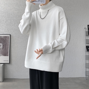 8XL-M 神款搭配！！！特大码高领毛衣男打底衫百搭内搭MY1214P45图片