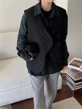 薄压格马甲，女装马甲，卡薇尔