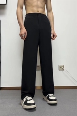 西裤男款夏季潮流美式复古垂坠感直筒宽松微喇西装裤XK302-P50，男装西裤，电商A178