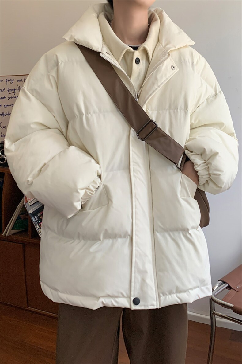 ！2024冬季新款假两件棉衣百搭加厚保暖棉服外套MY1248特P85,男装棉衣,电商B220