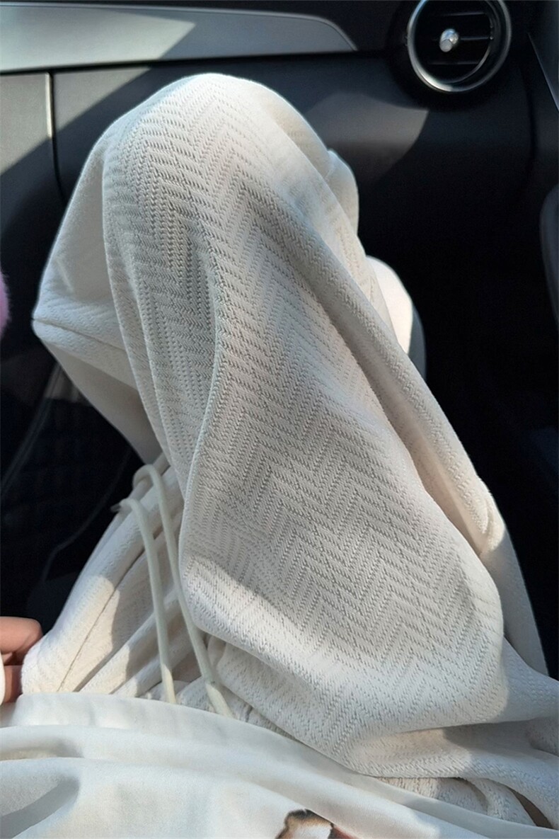 雪尼尔420g高克重人字纹肌理感舒适宽松休闲裤男K5779-特P45控88,男装休闲裤,电商A001-1
