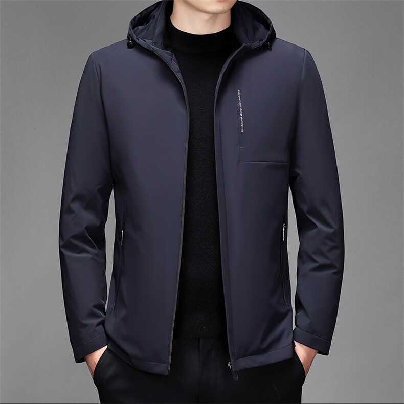 CKE1615钱塘2020-2中年男士商务休闲冬季厚款简约羽绒服P350,男装羽绒服,钱塘207-2